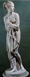 Canova's original "Venus Italica"